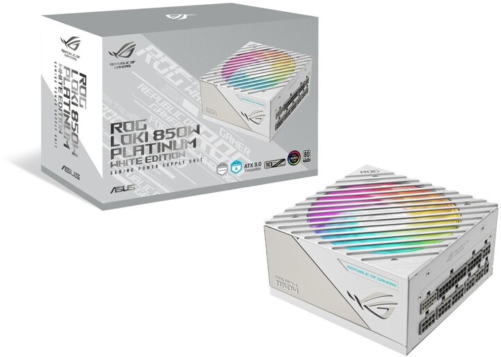 Burim energjie ASUS ROG Loki SFX-L 850W White Edition - 850W