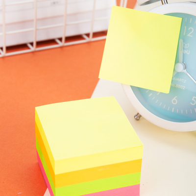Postit DELI 51x51 400fl neon mix a03303 1/6