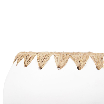 Vazo dekorative Φ21×32 Hcm (HM4377), bardhë