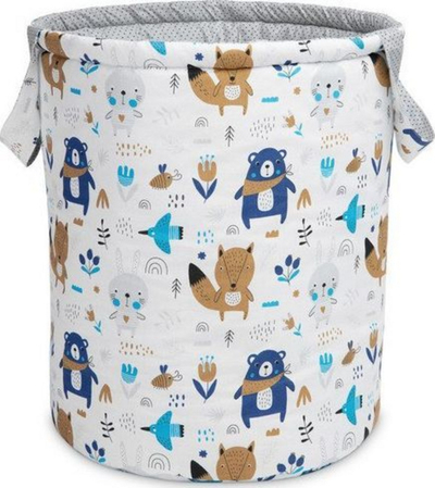 Kosh për lodra Sensillo Forest Animals (8702/6706), i bardhë