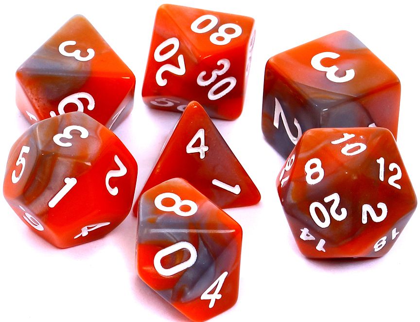 Set zare REBEL RPG (106472), të portokalltë
