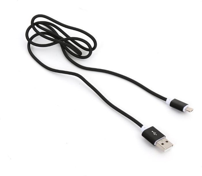 Kabllo USB Platinet USB-A - Lightning (PUCDPFB1B), 1 m, e zezë