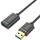 Kabllo zgjatës Unitek për USB 3.0 AM-AF 1.5m i gjatë, e zezë