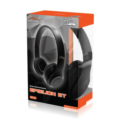 [OUTLET] Kufje Media tech EPSILION BT MT3591, Wireless, të zeza
