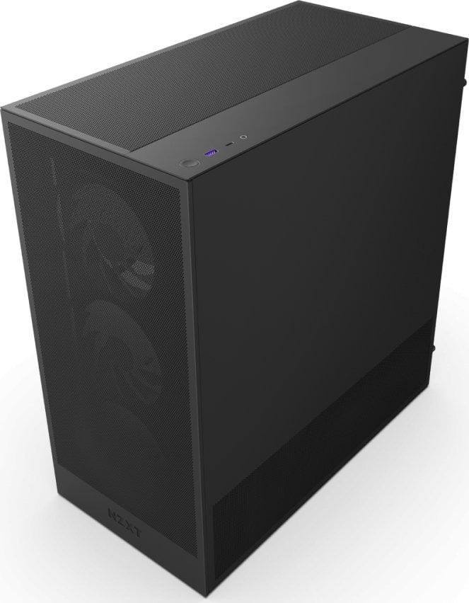 NZXT H5 Flow RGB Mid Tower PC Куќиште, Црно