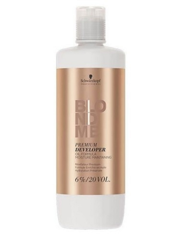 Krem kujdesi për flokë Schwarzkopf Professional BLONDME Premium Developer 6%, 1000 ml