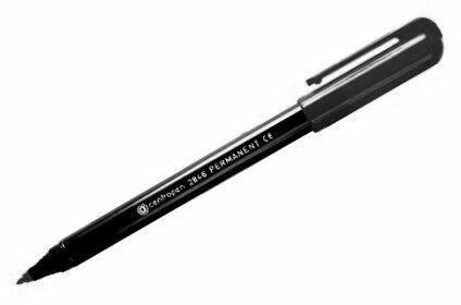 Marker për CD / DVD CENTROPEN, 1 mm , i zi