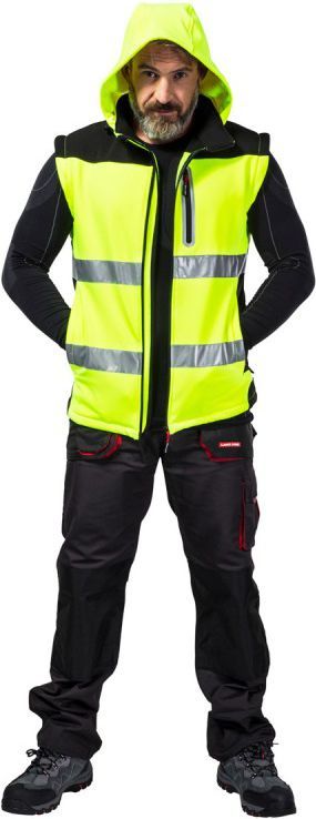 Xhaketë pune për meshkuj Lahti Pro Hi-Vis (L4091901), S, e verdhë 