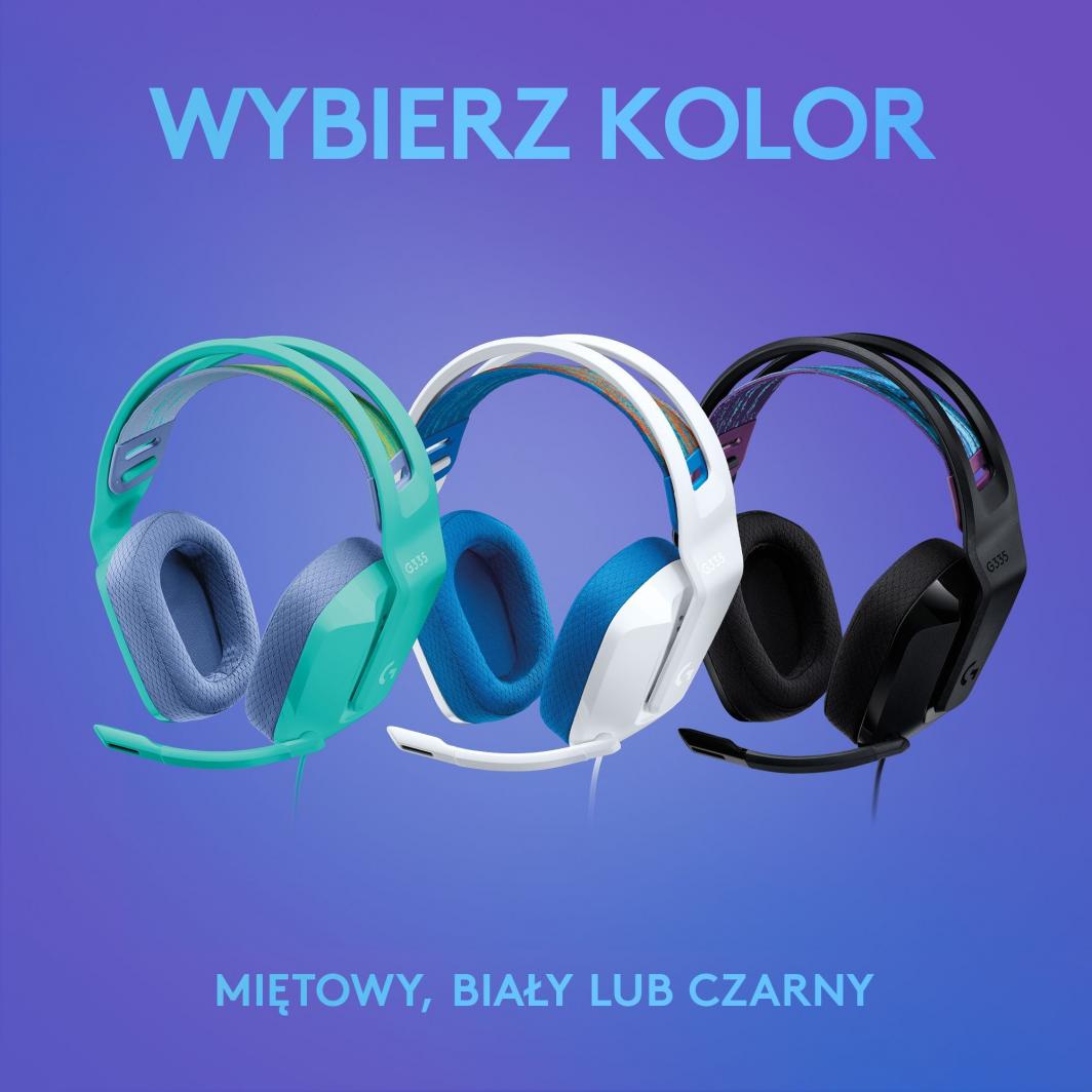 Kufje Logitech G335 981-000978, 40mm, të zezë