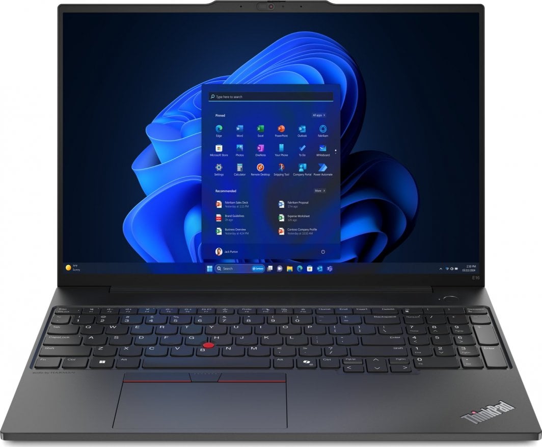 Laptop ThinkPad E16 G2, 16", Intel Core Ultra 5 125U, 16GB RAM, 512GB SSD