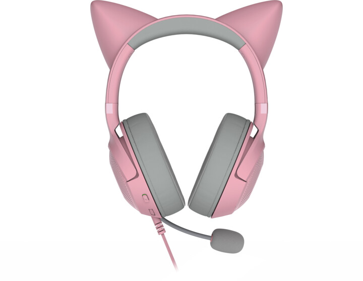 Kufje Razer Kraken Kitty V2, rozë
