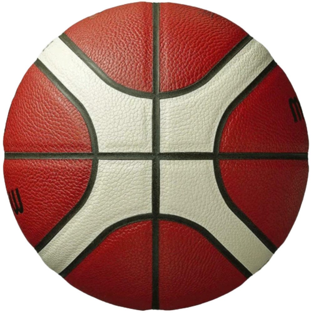 Top basketbolli Molten B6G4500, nr.6, portokalli/ bardhë