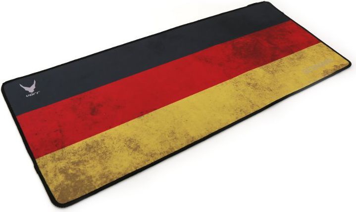 Mauspad Omega Varr Pro-Gaming GERMANY, i zi / kuq / verdhë