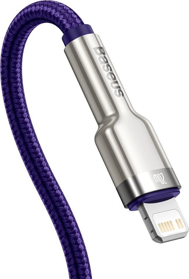 Kabllo Baseus USB-C - Lightning, vjollcë