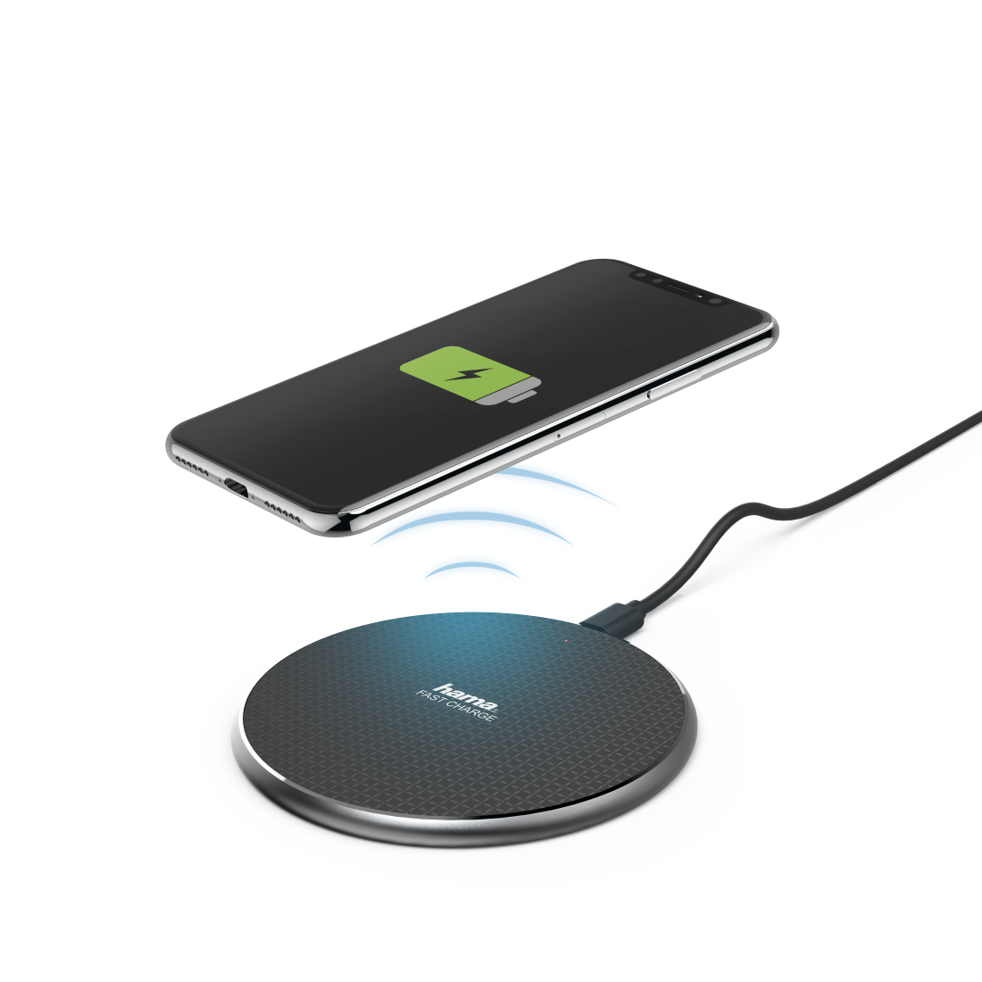 Karikues Wireless Hama Fast Charge "QI-FC10", i zi