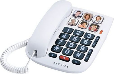 Telefon fiks Alcatel TMAX10, i bardhë