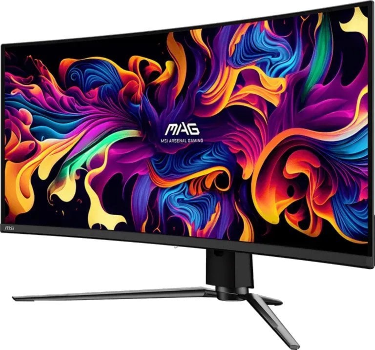 Monitor MSI MAG QD-OLED, 34", 3440x1440