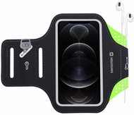 Mbrojtëse SWISSTEN ARMBAND për celularë 6.7 ", e zezë Mbrojtëse SWISSTEN ARMBAND për celularë 6.7 ", e zezë