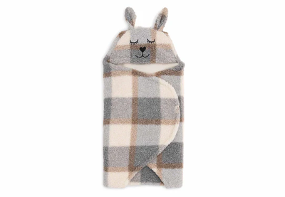 Mbështjellës për bebe Jollein Bunny Check, 100 x 105cm