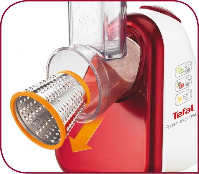 Makinë coptuese Tefal Fresh Express + MB756G31, 200 W, e bardhë/kuqe