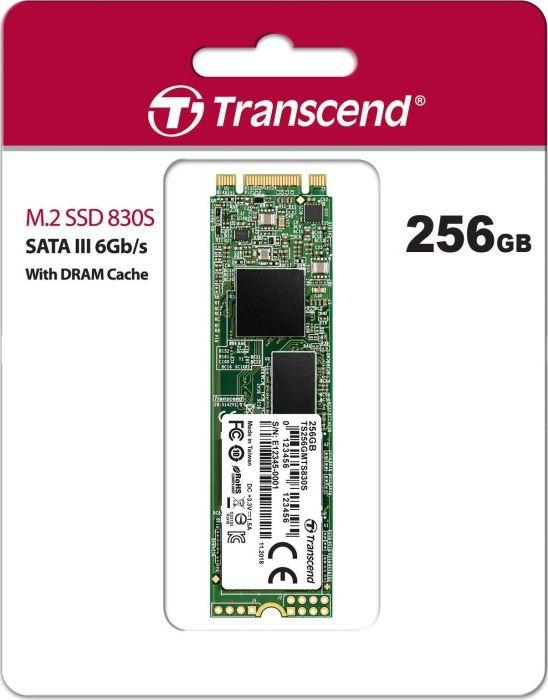 Disk SSD Transcend 830S, 256GB, M.2 2280 SATA III