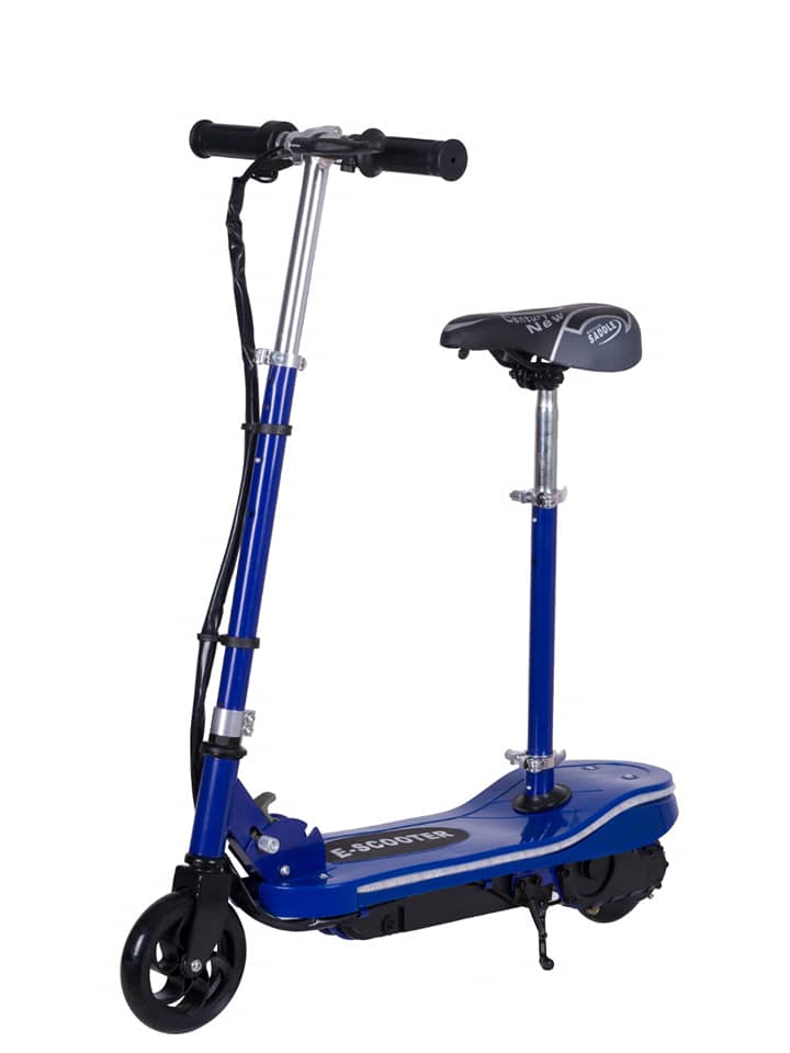 Trotinet elektrik për fëmijë ProScooter, 120W, i kaltër