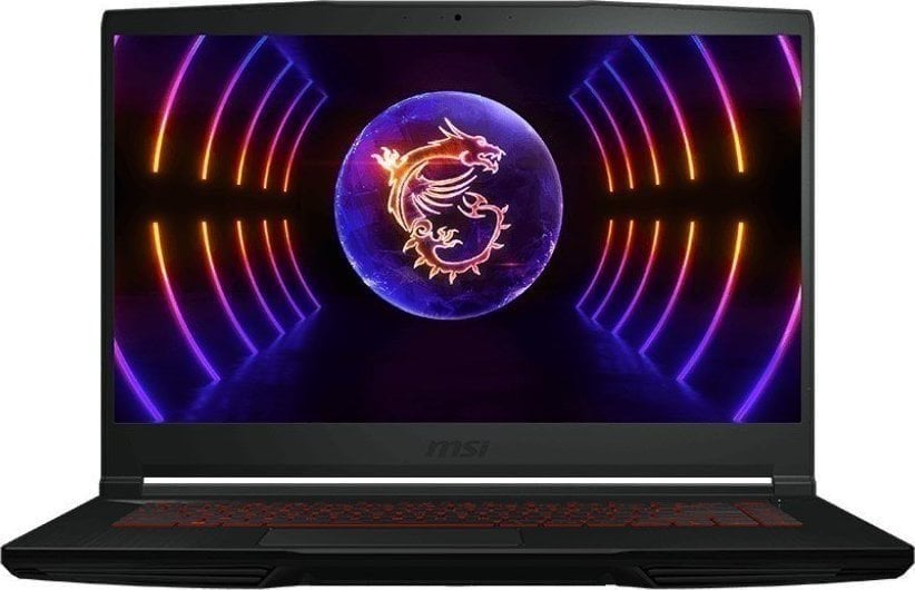 Laptop MSI Thin GF63 12UC-1044XPL, 15.6", Intel Core i7 12650H, 8 GB RAM, 1 TB SSD, NVIDIA GeForce RTX 3050, i zi