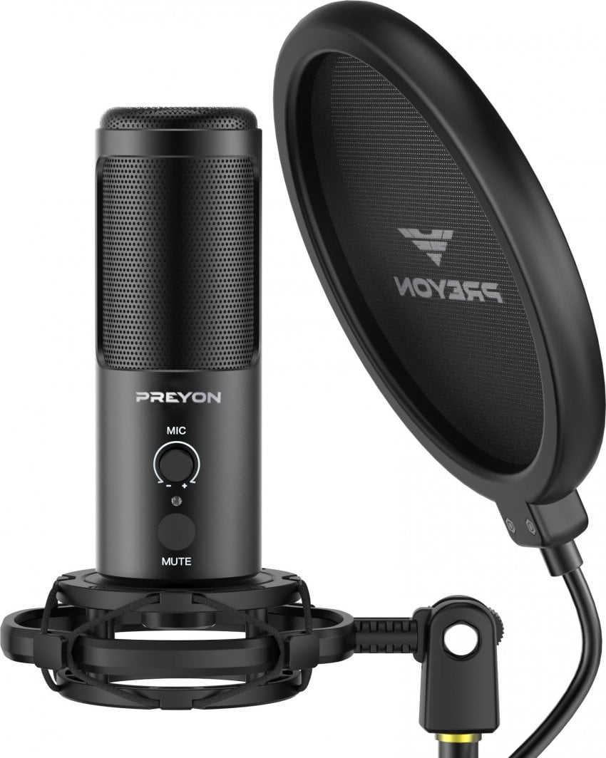 Mikrofon Preyon USB Buzzard Scream, i zi