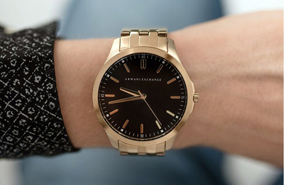 Orë dore Armani Exchange Hampton AX2145