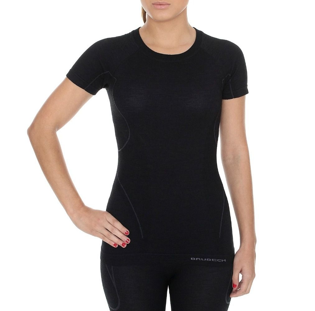Maicë termoaktive për femra Brubeck Active SS11700, XL, e zezë