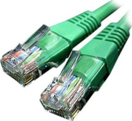 Kabllo rrjeti Roline Patchcord, Cat5e, UTP, 1m, e gjelbër