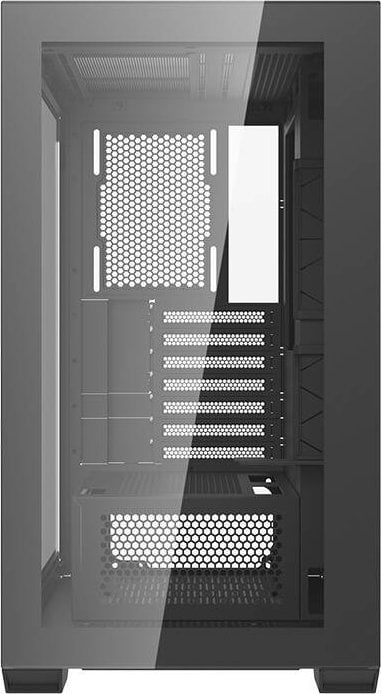 Kasë Darkflash DLX4000 Glass, e zezë, Midi Tower