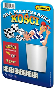 Lojë me zare Adamigo Dice, 7 elemente Lojë me zare Adamigo Dice, 7 elemente