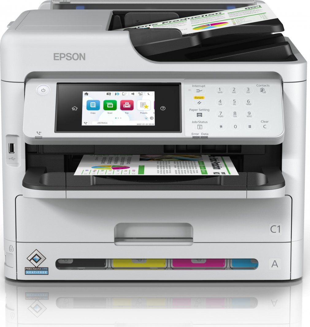 Printer multifunksional Epson WF-C5890DWF (C11CK23401), A4, 4800 x 1200 dpi, i zi Printer multifunksional Epson WF-C5890DWF (C11CK23401), A4, 4800 x 1200 dpi, i zi