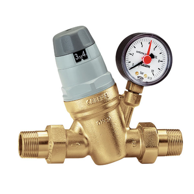 Rregullator i presionit të ujit Caleffi 3/4 "25Bar me matës presioni (535051)