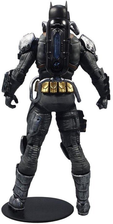 Figurë DC Comics - Batman Hazmat Suite Gold Label, e ndritshme