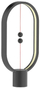 Lamp e plastikës Heng Balance Ellipse, USB, e zezë