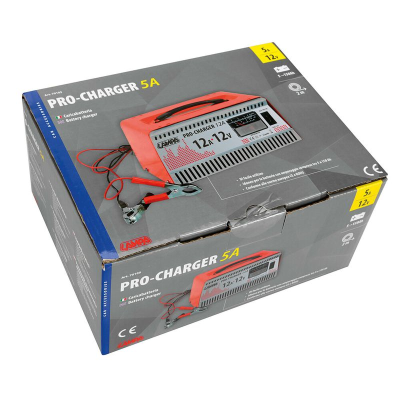 Mbushes Baterie 12v 5a Pro-charger