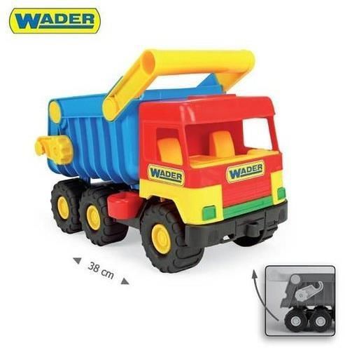 Lodër kamion Wader, 38 cm, shumëngjyrësh