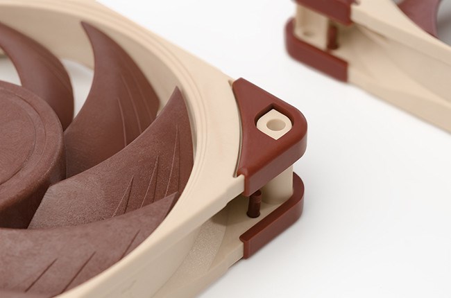Ftohës Noctua NF A12x25 5V PWM, 12 cm, i kuq / bezhë