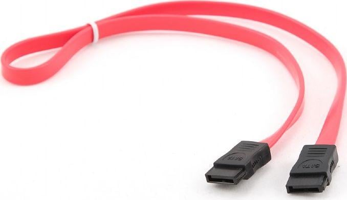 Kabllo Gembird SATA - SATA, 1m, e kuqe