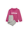 Trenerka set për fëmijë Adidas, e hirit/e pembe