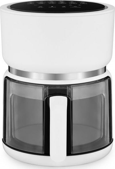 Fritezë me avull 4Swiss ABB-G24 Pure Glass, e bardhë