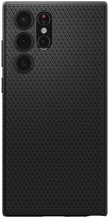 Маска Spigen Liquid Air за Samsung Galaxy S22 Ultra, црна