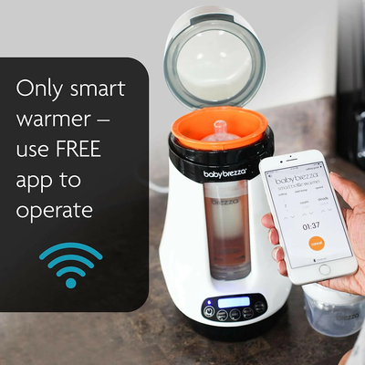 Ngrohës biberoni BabyBrezza Safe + Smart, Bluetooth, BPA-Free