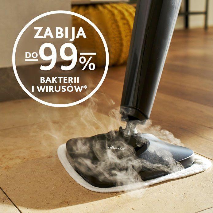 Shtupë me avull Vileda Steam Plus, e zezë