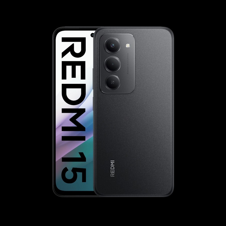 Xiaomi Redmi 15, 6.90   HD+, 6GB RAM, 128GB, Midnight Black