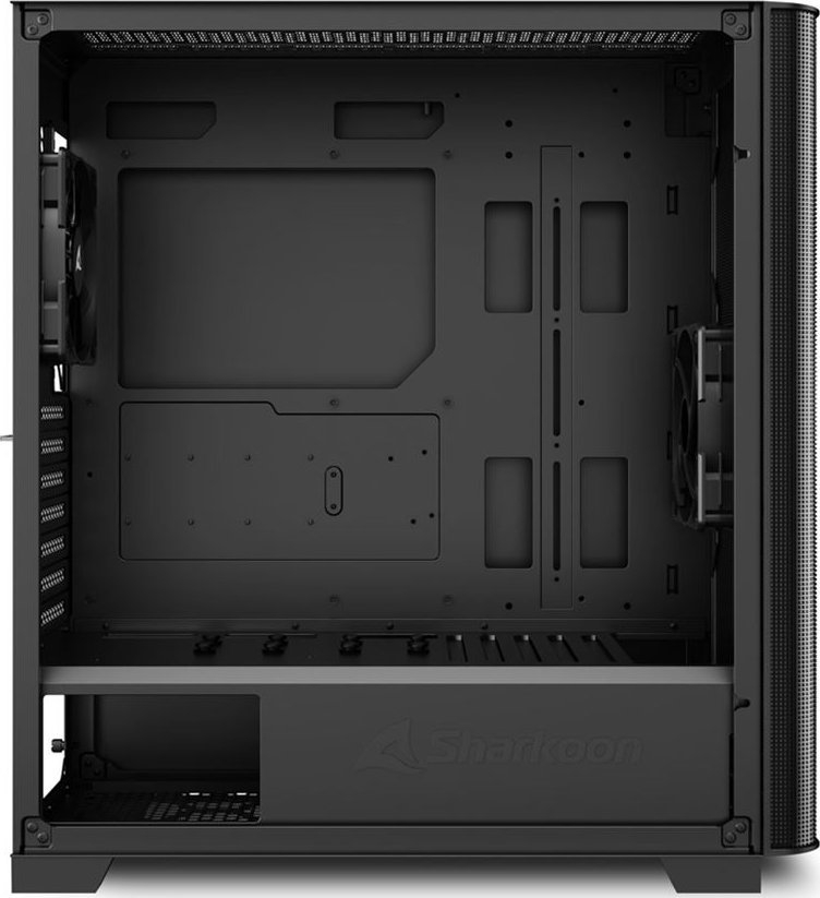 Куќиште за компјутер Sharkoon M30, Црна, Midi Tower