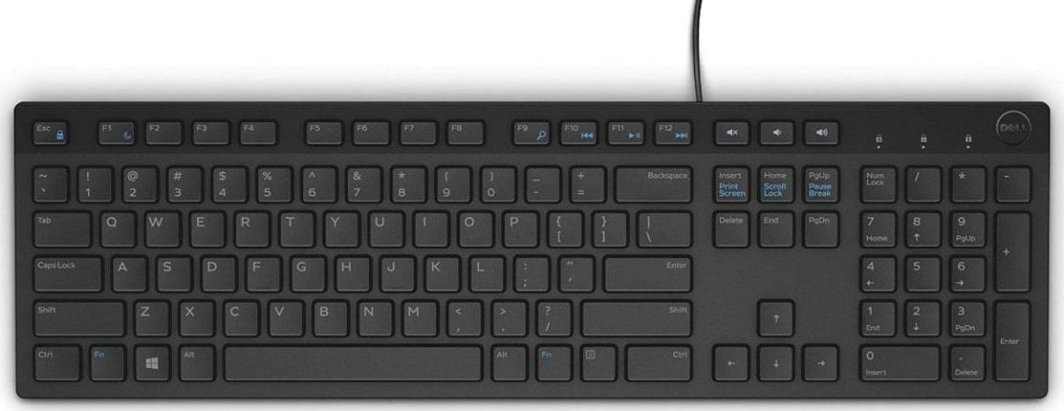 Tastierë Dell KB216 (580-ADEB), US, e zezë