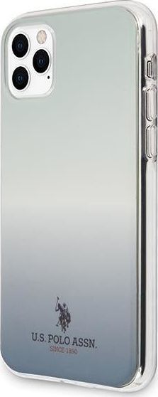 Mbrojtëse U.S. Polo ASSN Gradient Pattern Collection për iPhone 11 Pro Max, e kaltër